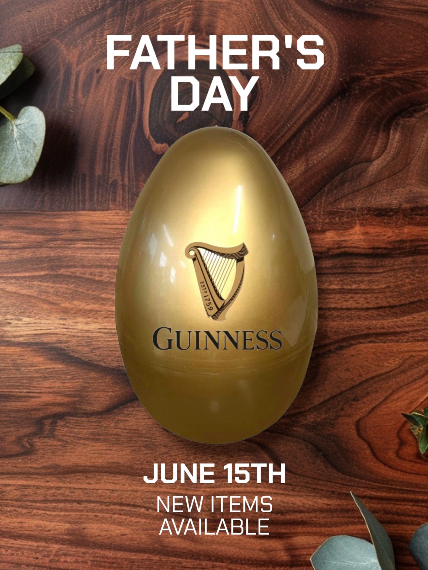 Father's Day Personalised XL Fillable Egg