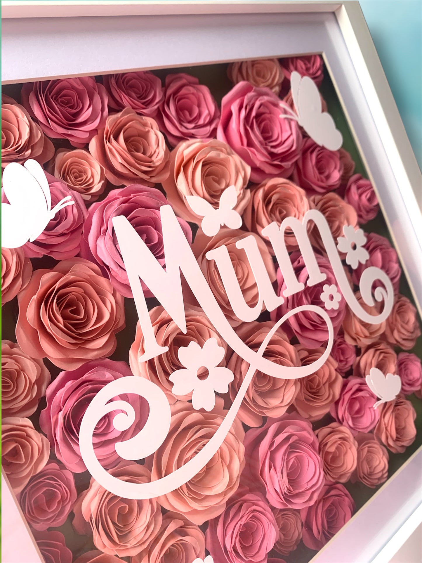 Personalised Shadowbox - Gift for Mum, Nan, Aunt, Sister